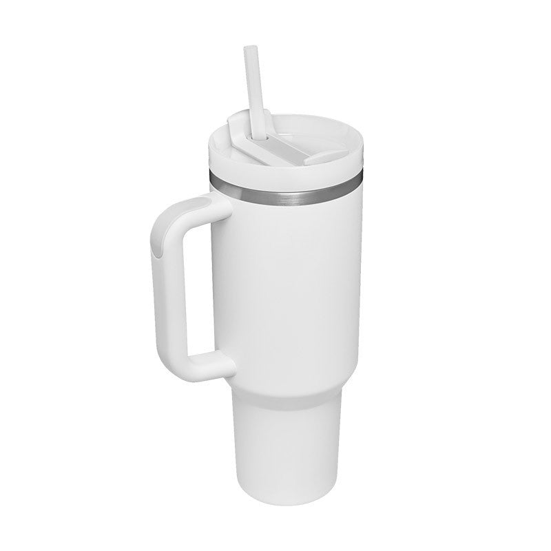 40 Oz Insulated Stainless Steel Tumbler With Handle