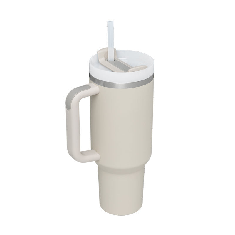 40 Oz Insulated Stainless Steel Tumbler With Handle