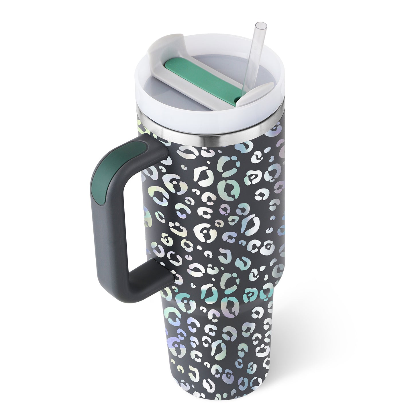40 Oz Insulated Stainless Steel Tumbler With Handle