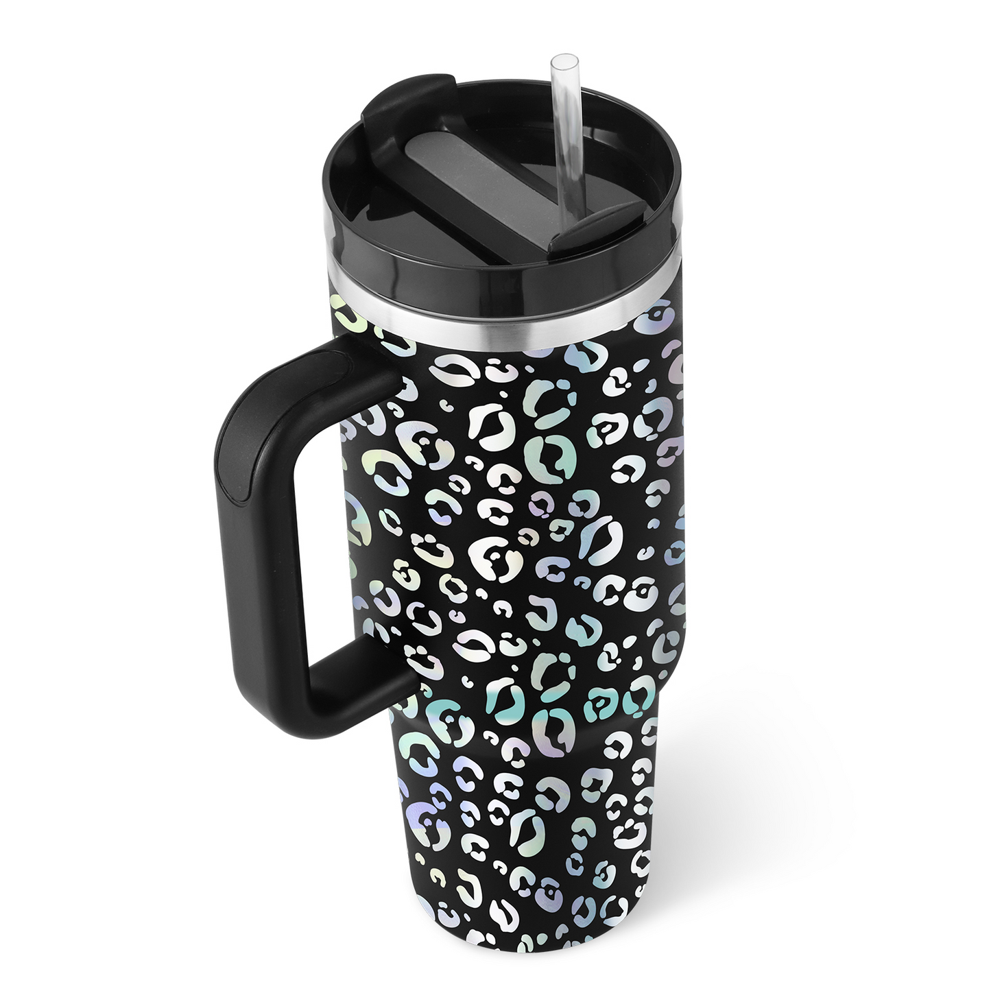 40 Oz Insulated Stainless Steel Tumbler With Handle