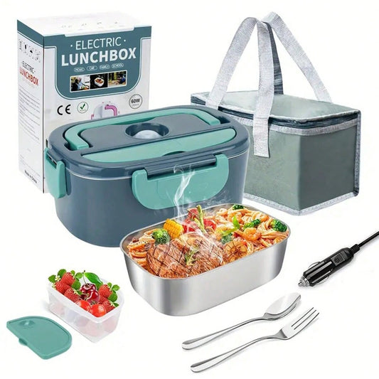 Electric Lunch Box Food Heater 3-in-1