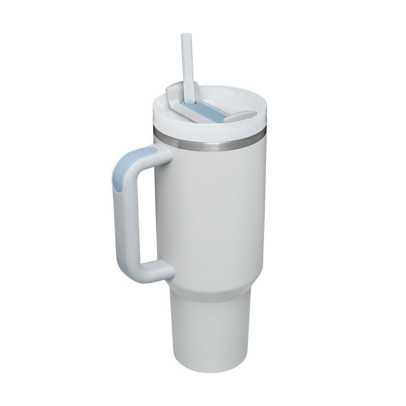 40 Oz Insulated Stainless Steel Tumbler With Handle