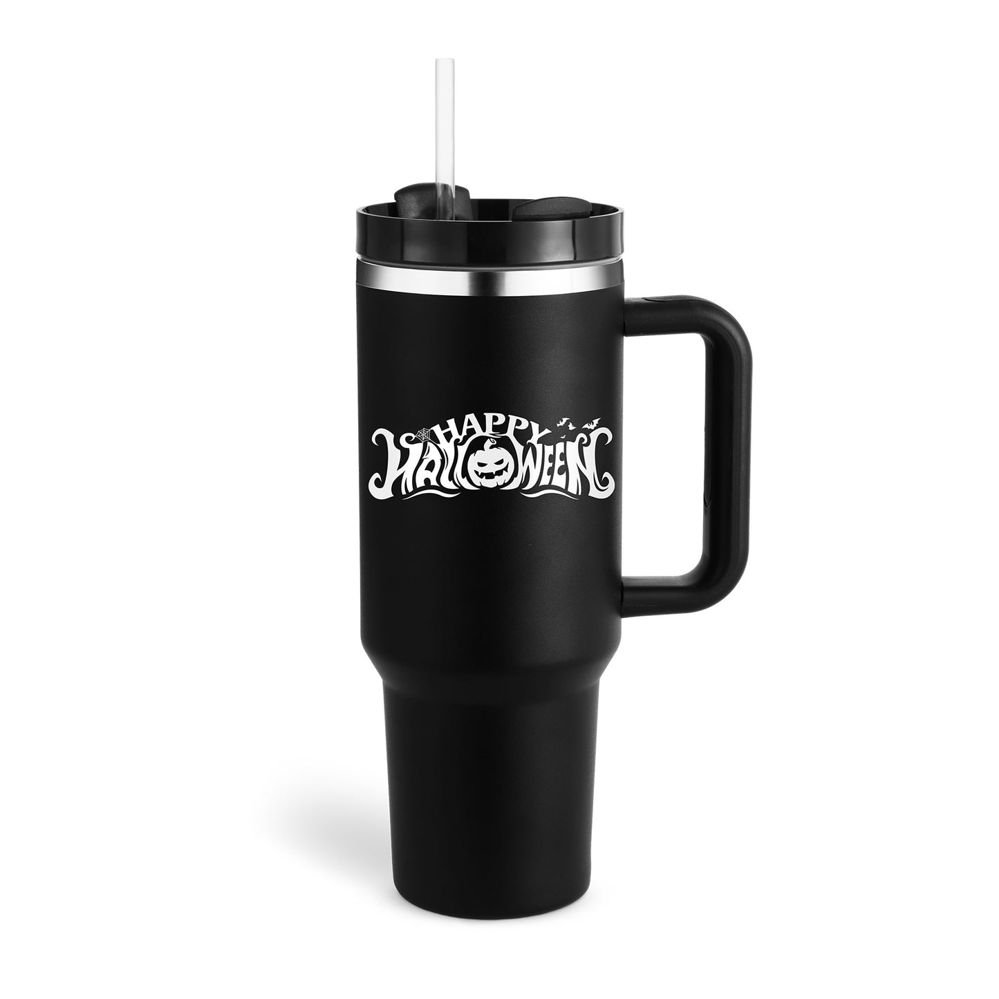 40 Oz Insulated Stainless Steel Tumbler With Handle